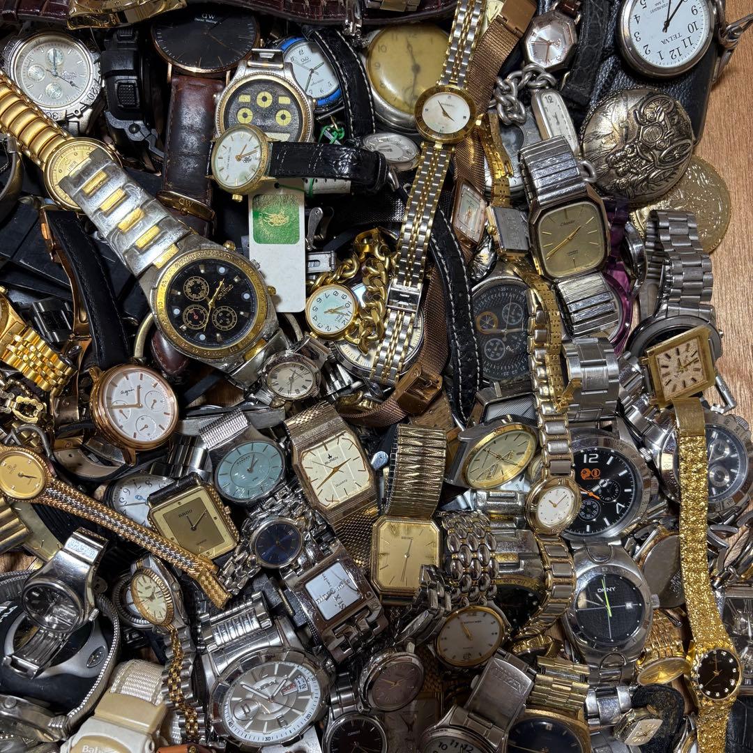 ①腕時計　まとめ売り　SEIKO CITIZEN CASIO等　ジャンク品　大量