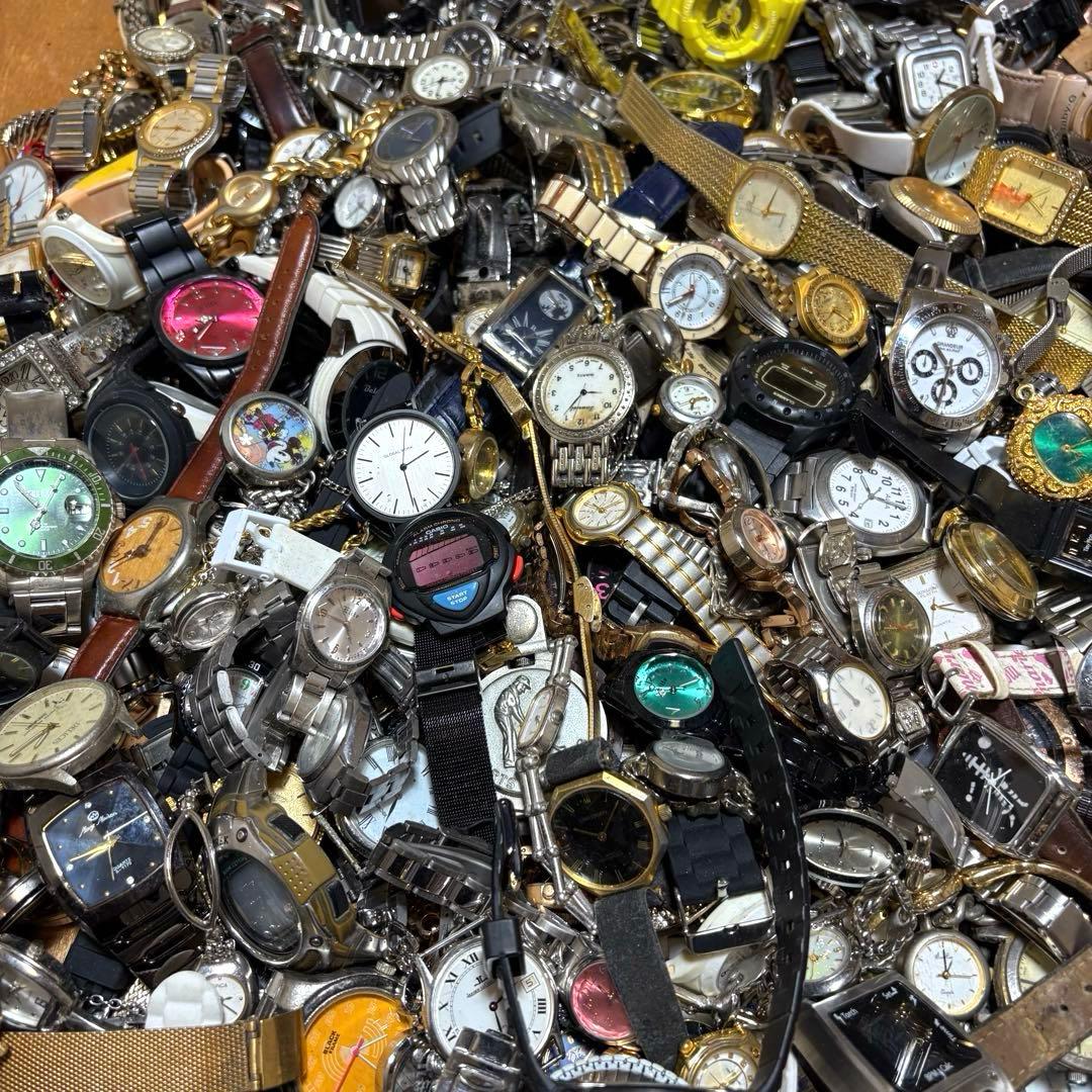 ①腕時計　まとめ売り　SEIKO CITIZEN CASIO等　ジャンク品　大量
