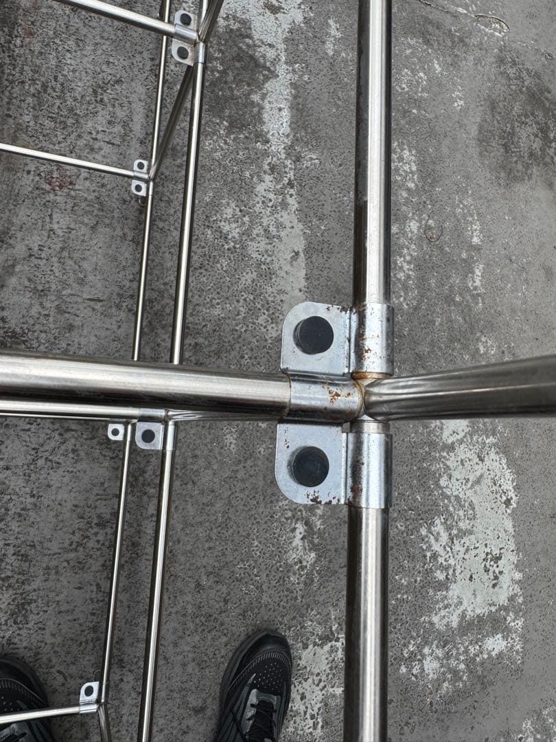 【1月末日まで16523】ガラストップ　ディスプレイラック