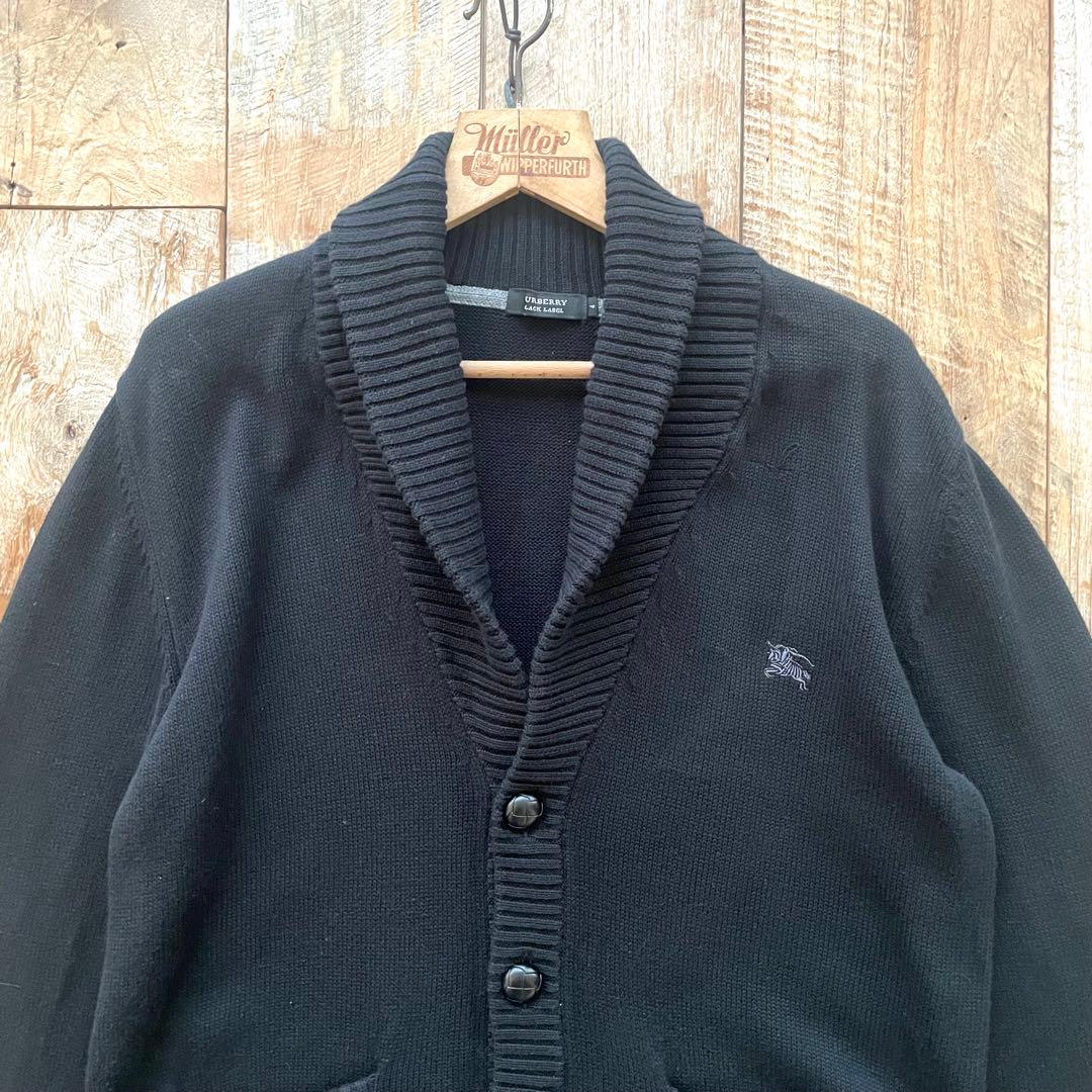 【極美品】BURBERRY BLACK LABEL ニット カーディガン 4