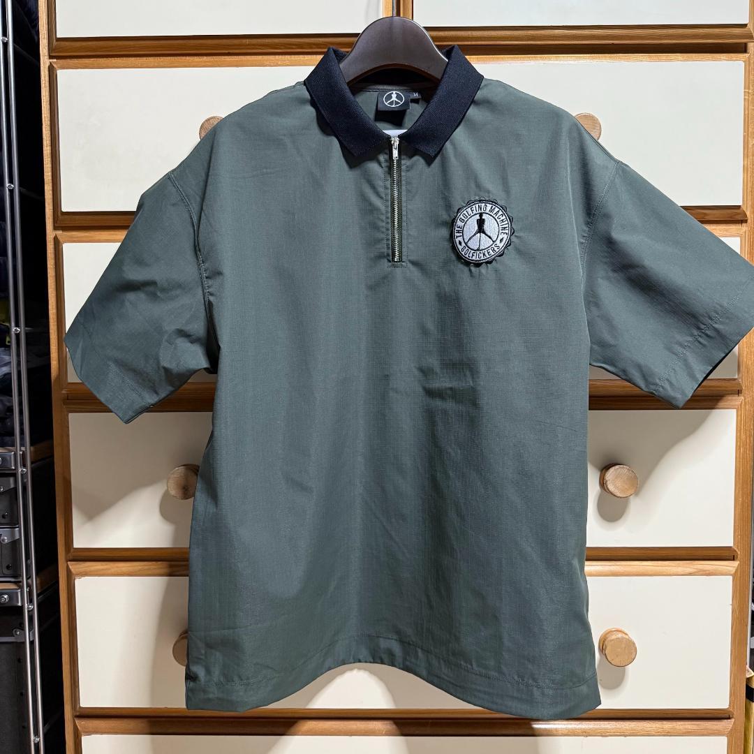 Golfickers ハーフジップシャツ OLIVE sizeM 美品