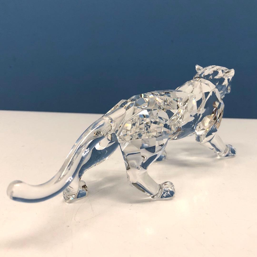 【値下げ×】スワロフスキー　ヒョウ　オブジェ【廃盤】