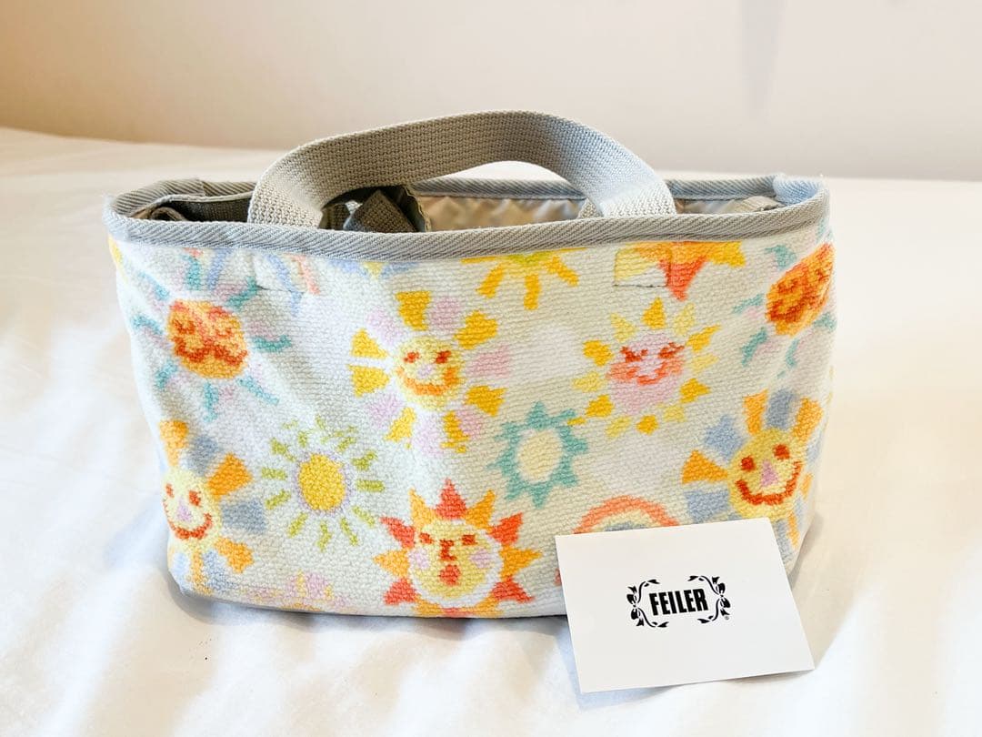 フェイラー　ニコニコタイヨウ　ベビーカーポーチ　FEILER