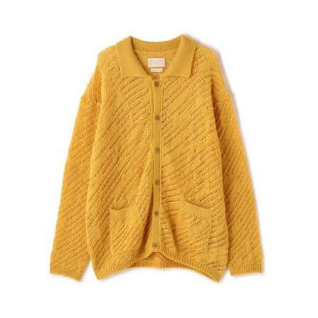 YOKE SILK MOHAIR BUTTONED CARDIGAN サイズ2