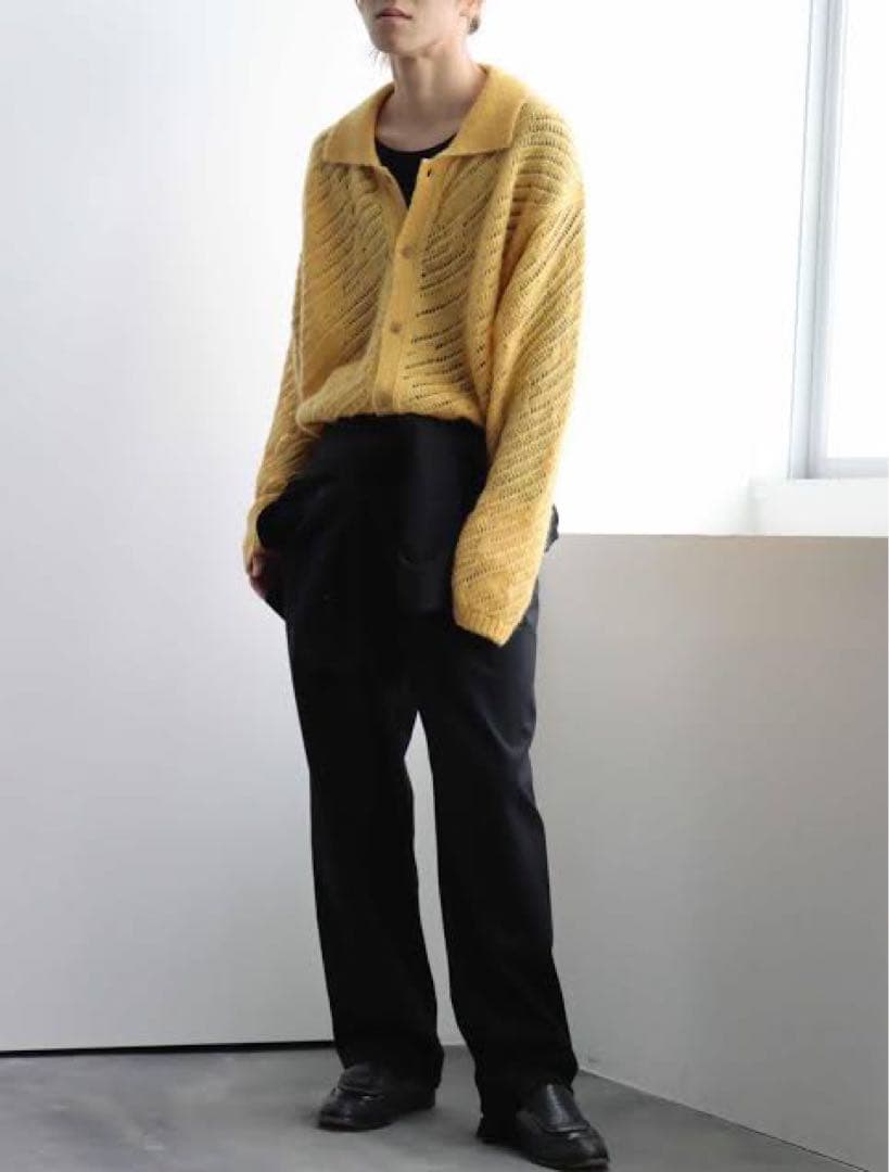 YOKE SILK MOHAIR BUTTONED CARDIGAN サイズ2