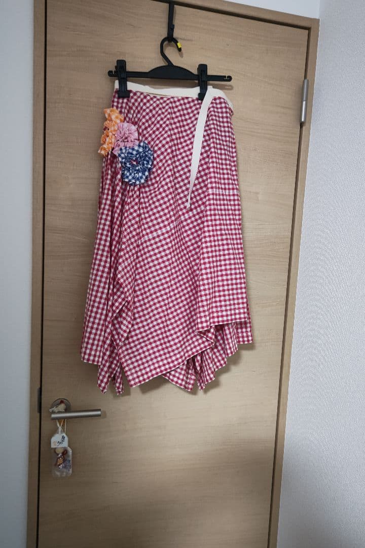 コムデギャルソン　 ギンガムチェックスカート