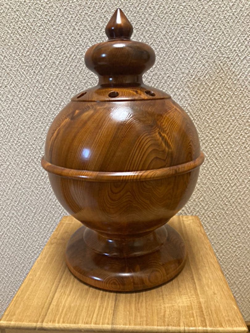 ⭐️極希少⭐️屋久杉⭐️刳抜香炉⭐️名工⭐️川下幸徳作⭐️⭐️屋久杉置物⭐️⭐️屋久杉食器⭐️