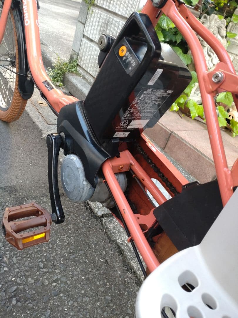 配送可★直接引渡可【２０１９年製ギュット】電動アシスト自転車★３人乗子供乗