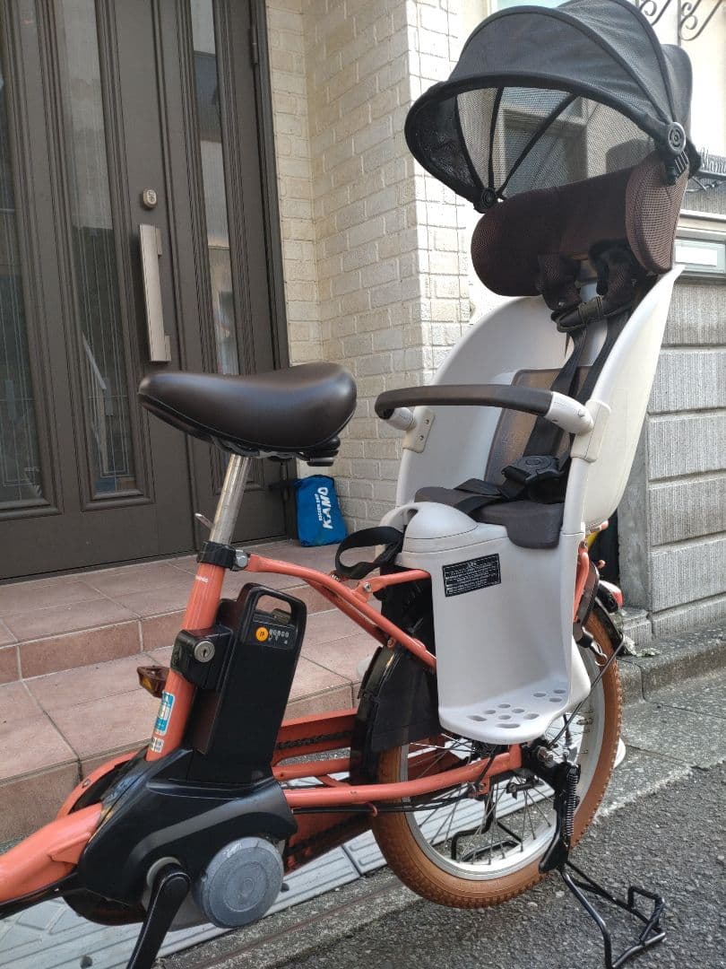 配送可★直接引渡可【２０１９年製ギュット】電動アシスト自転車★３人乗子供乗