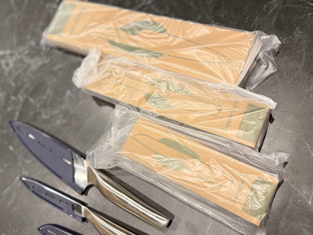 Tupperware タッパーウェア包丁3種類セットまとめ売り