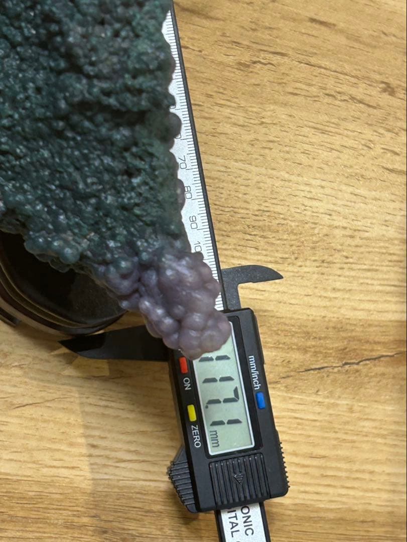 高品質 台座付き ぶどう石 天然石