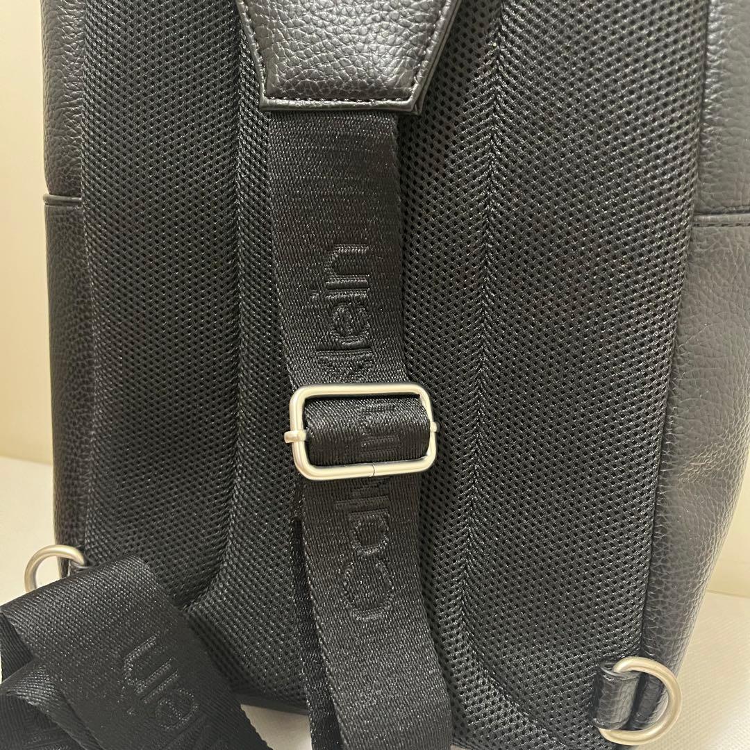 新品未使用 カルバンクライン ボディーバッグ ワンショルダー バッグ ブラック