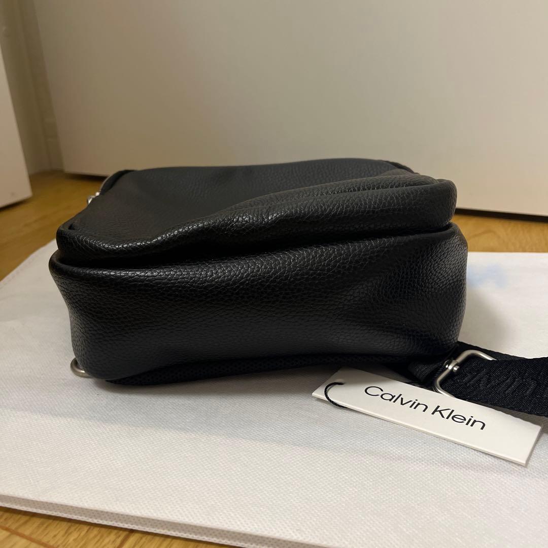新品未使用 カルバンクライン ボディーバッグ ワンショルダー バッグ ブラック
