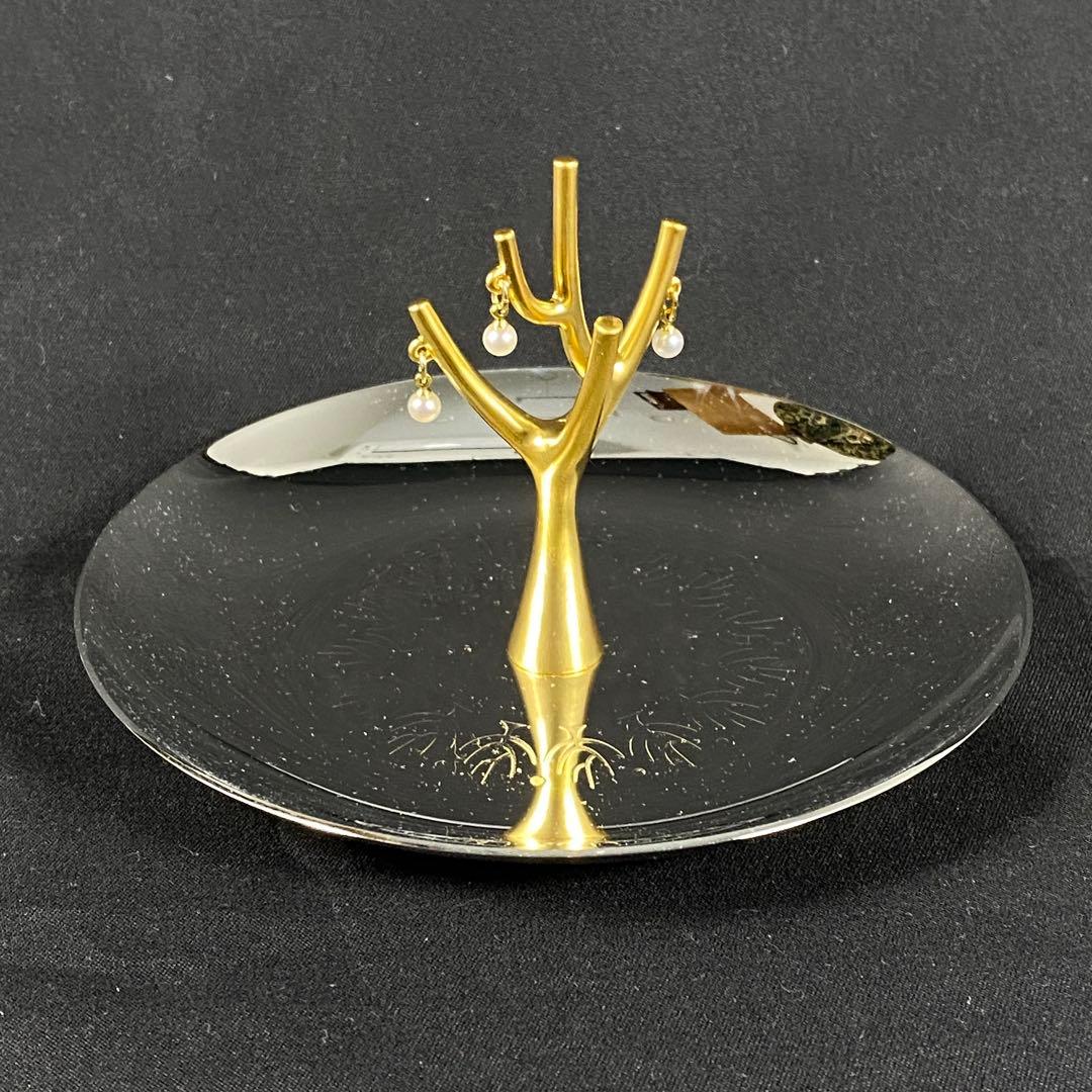 美品 MIKIMOTO 150周年 ツリー型トレイ