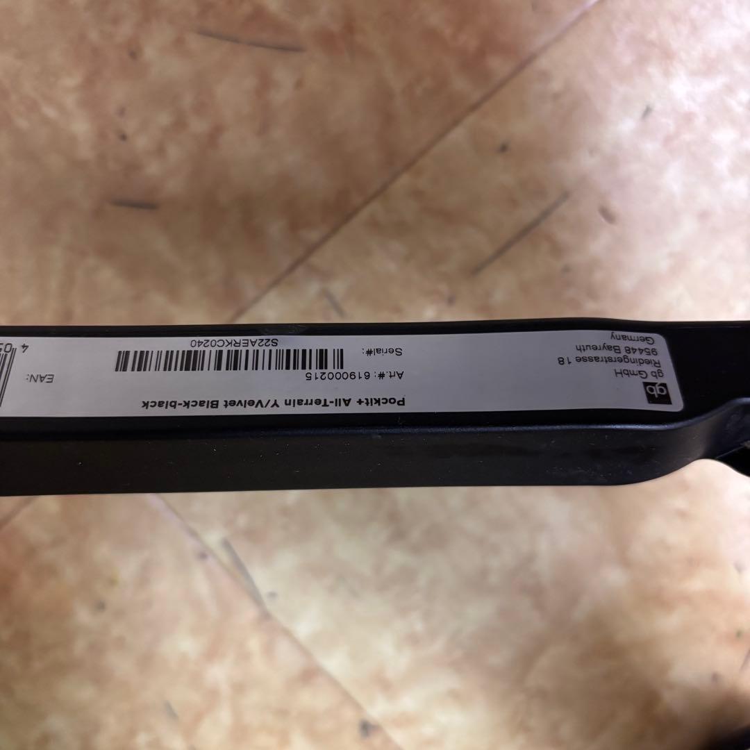 クリーニング済　☆美品☆　グッドベビー　ポキットプラス　サイベックス　折畳　黒