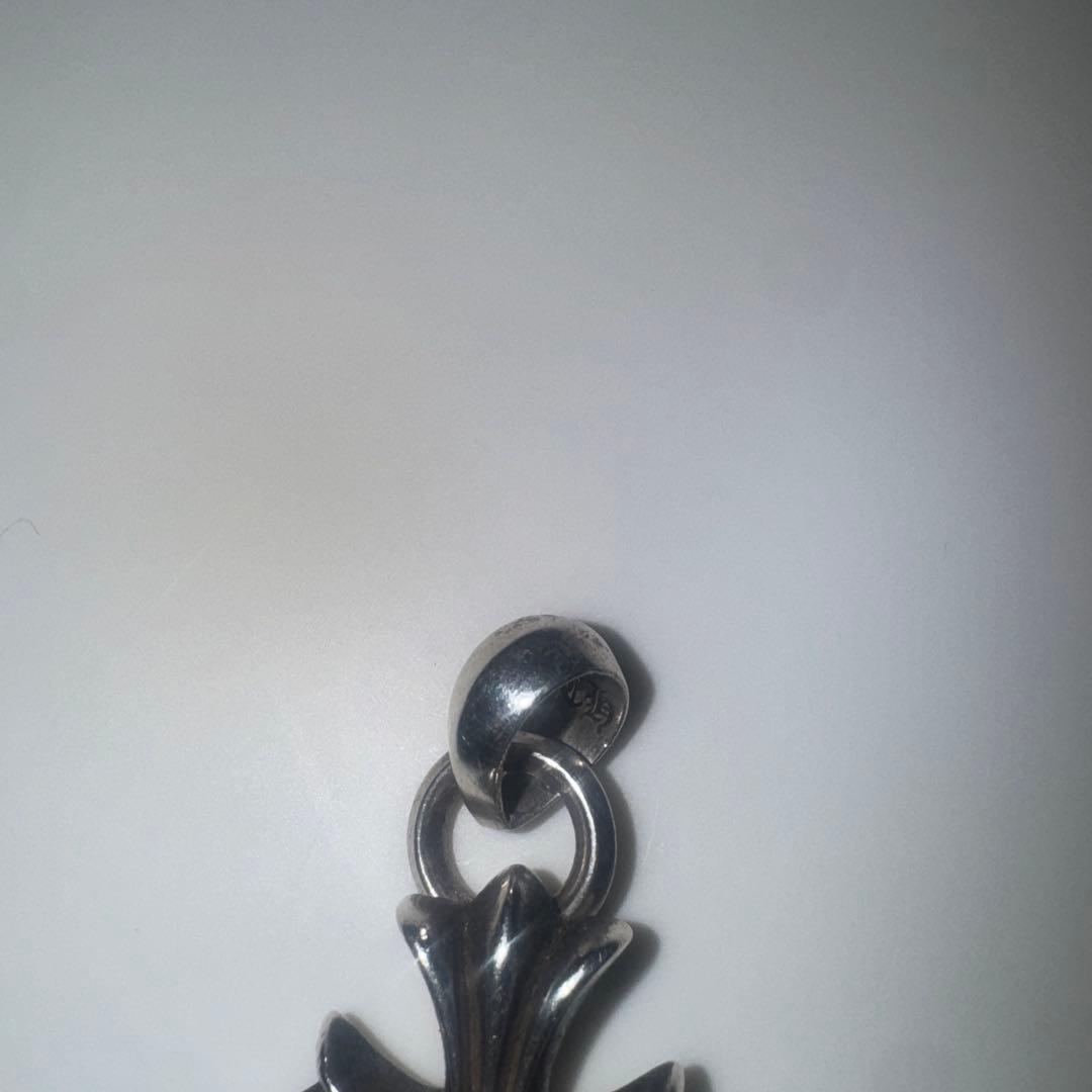 スモールchクロスペンダントトップシルバー正規品