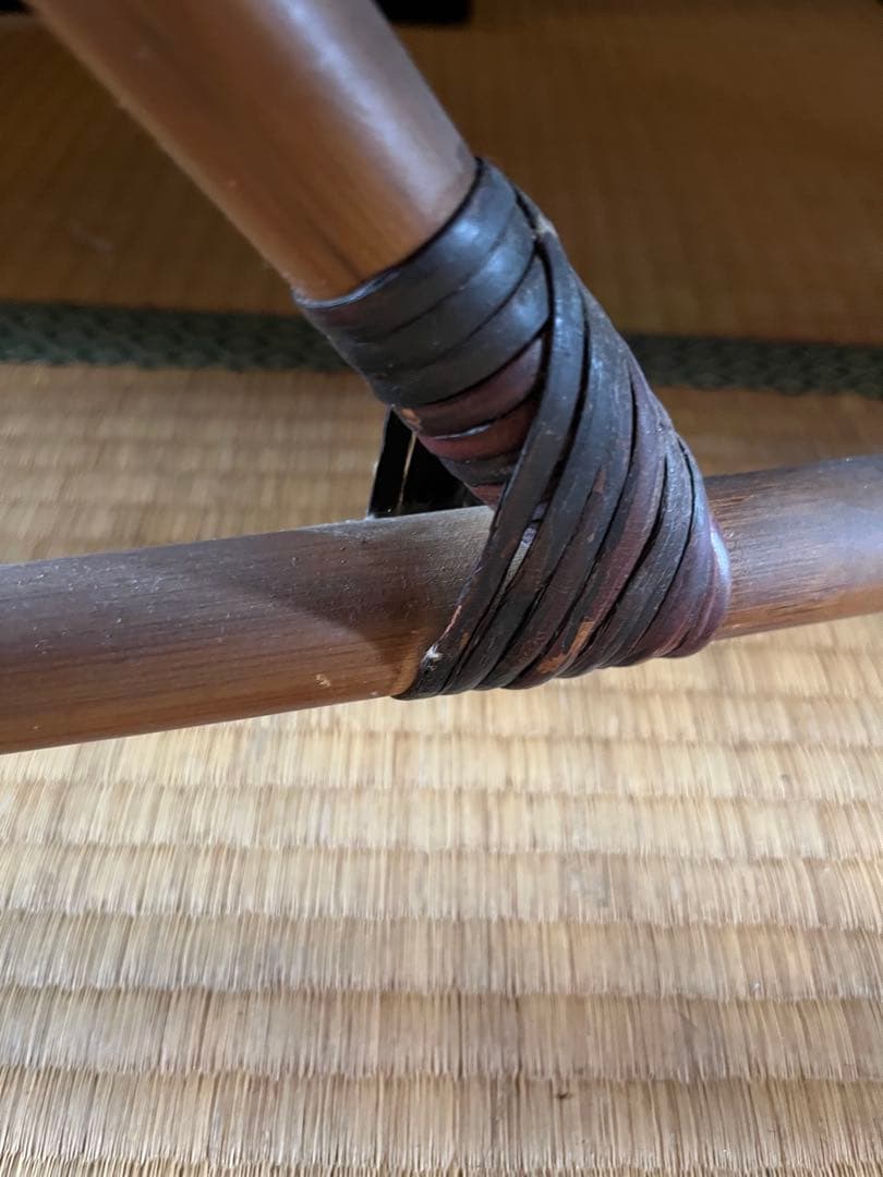 テレフォンベンチ 籐 ラタン インテリア 昭和レトロ 椅子 テーブル