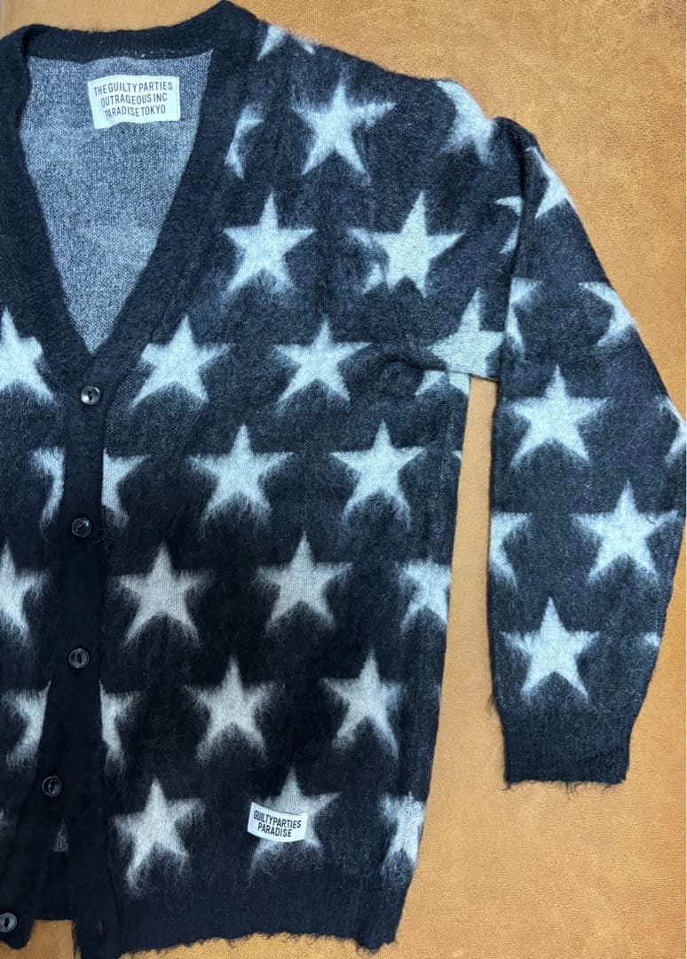 WACKO MARIA星柄モヘア