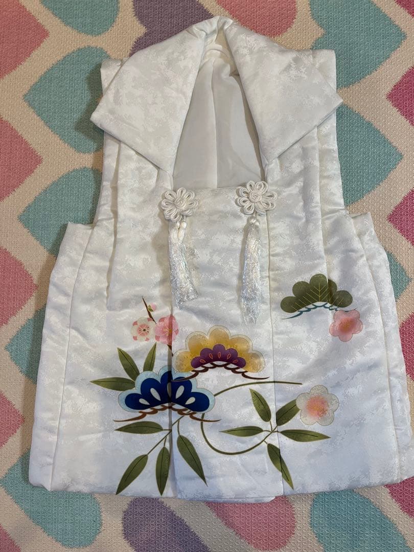 KYOETSU 七五三　3歳　着物 男の子 被布セット　8点