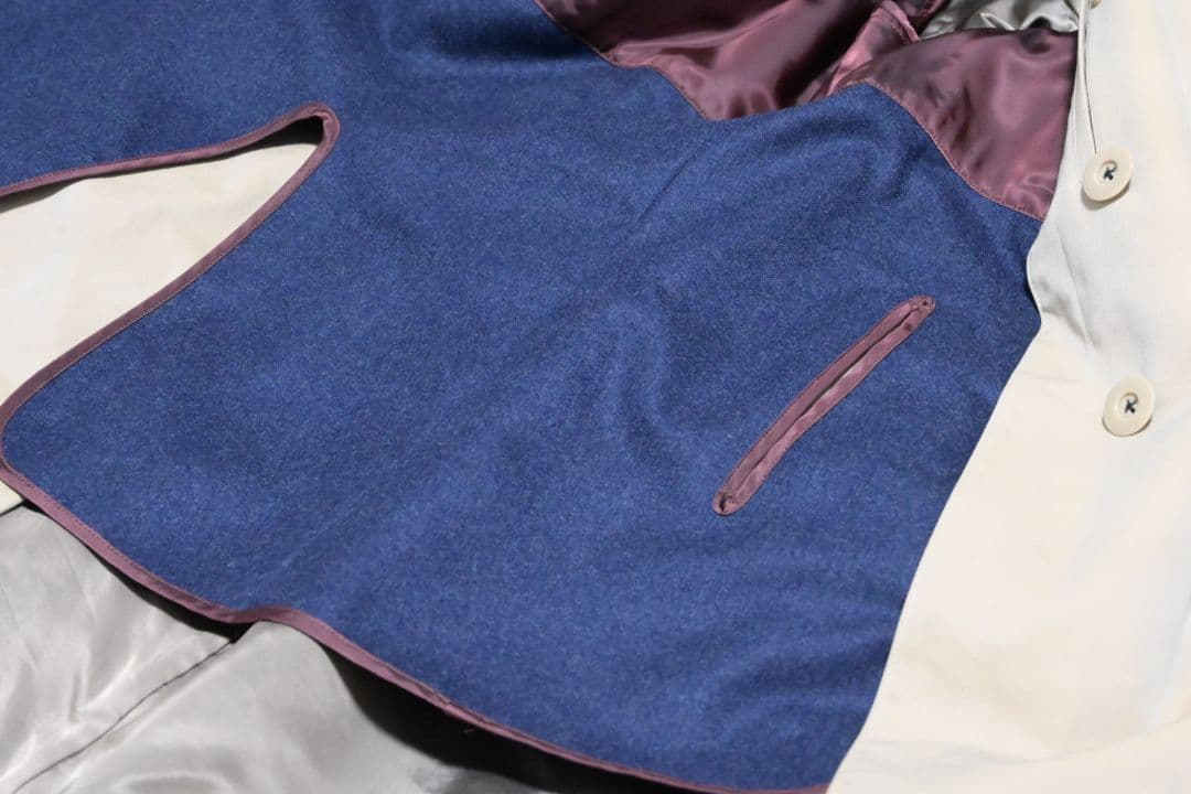 ＜100年コート＞スタンダードモデル ダブルトレンチコート　付属品完備