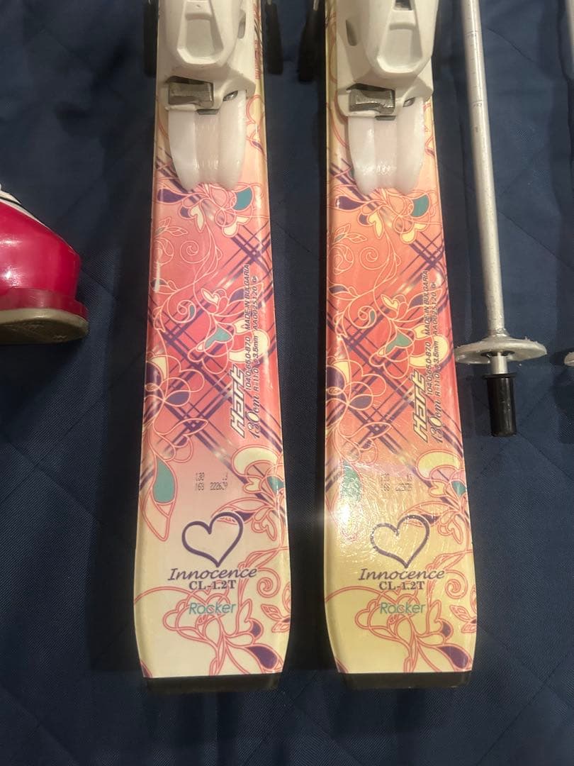 スキーセット 130 140 Hart 130cm ブーツ 23 23.5