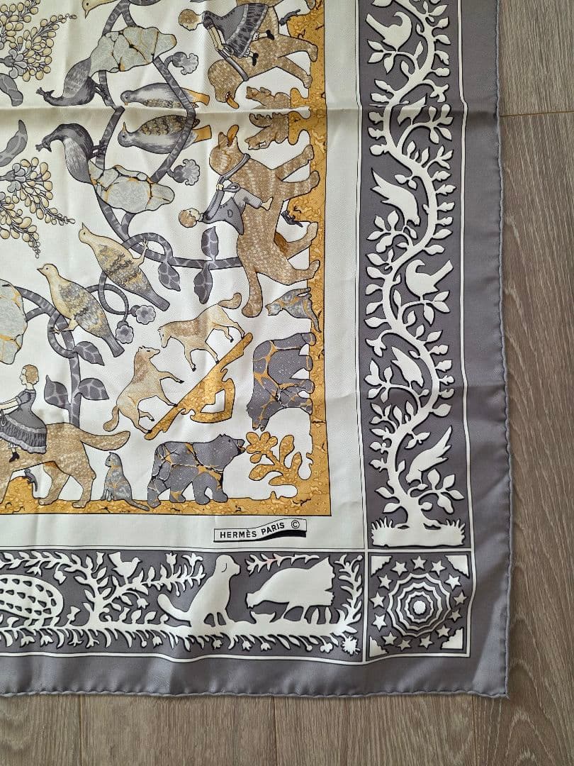 ラ*ー様 エルメス カレ90 EARLY AMERICA