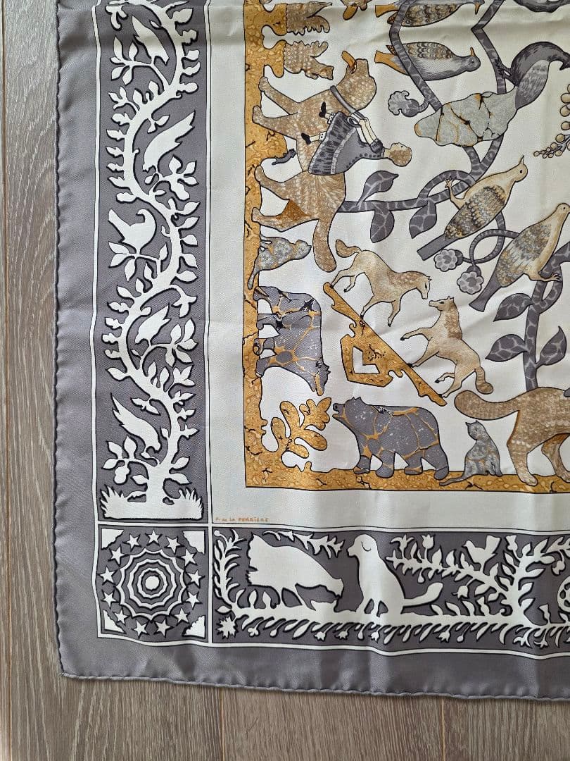 ラ*ー様 エルメス カレ90 EARLY AMERICA