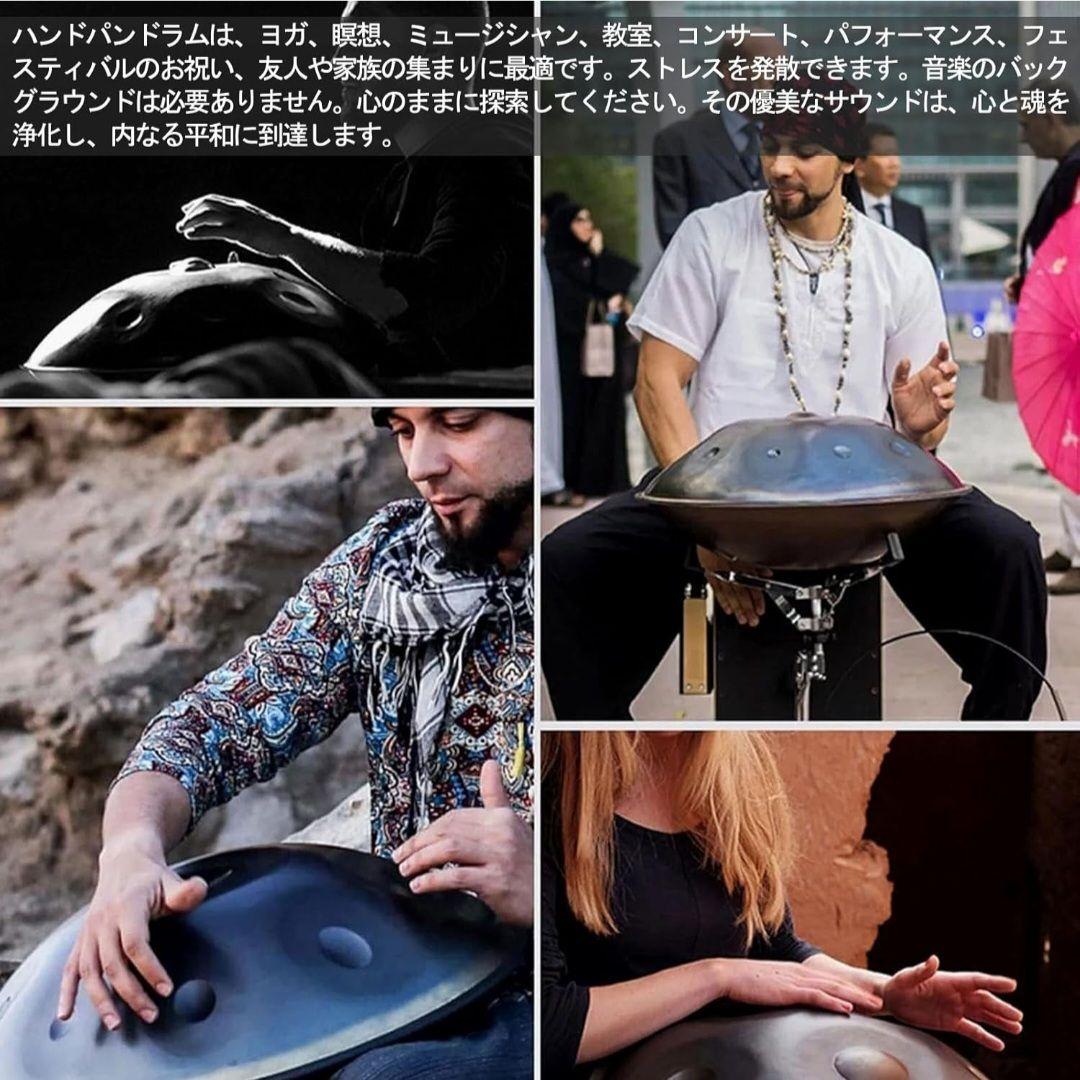 ハンドパン D Kurd 10音 440Hz　ケース/スタンド付 ハングドラム