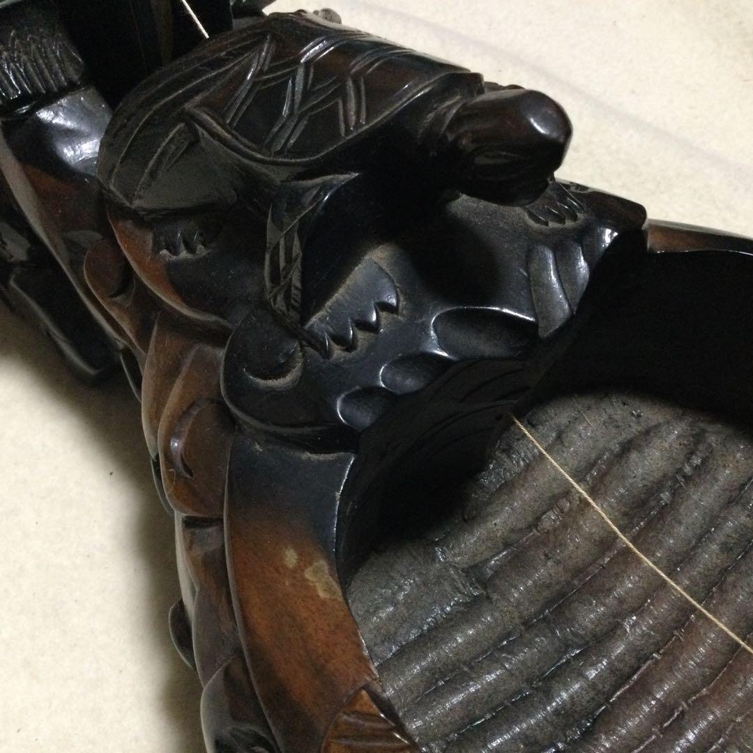 木製ドラゴン彫刻大工さんの昔の線引く道具ですNO７９〜飾りにどおですか。