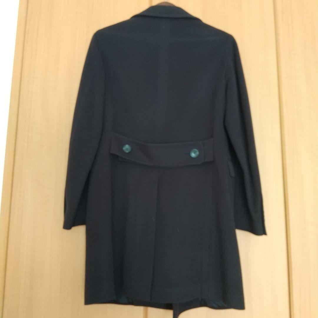 【タリアトーレ】 ダブルブレスト ネイビー チェスターコート