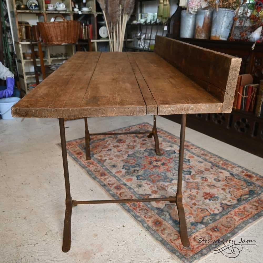 り*樹様 L3710-6 英国アンティーク ファームテーブルアトリエ テーブル