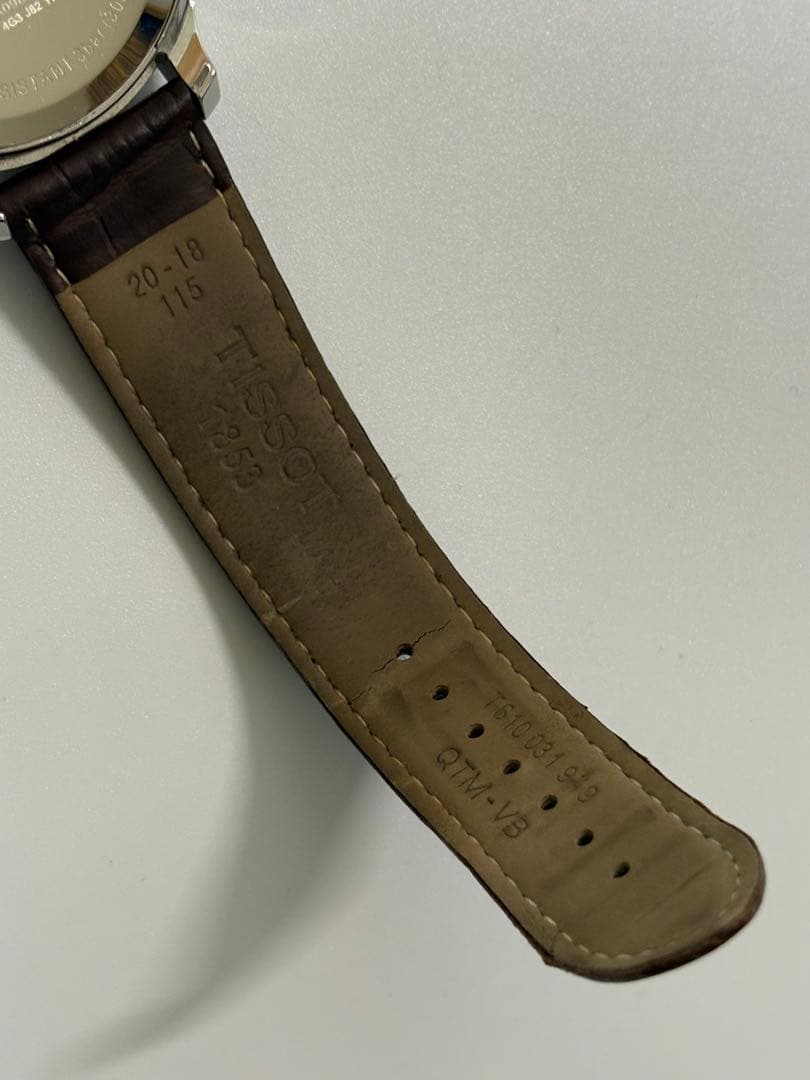 【美品】TISSOT トラディション パーペチュアルカレンダー T063637A