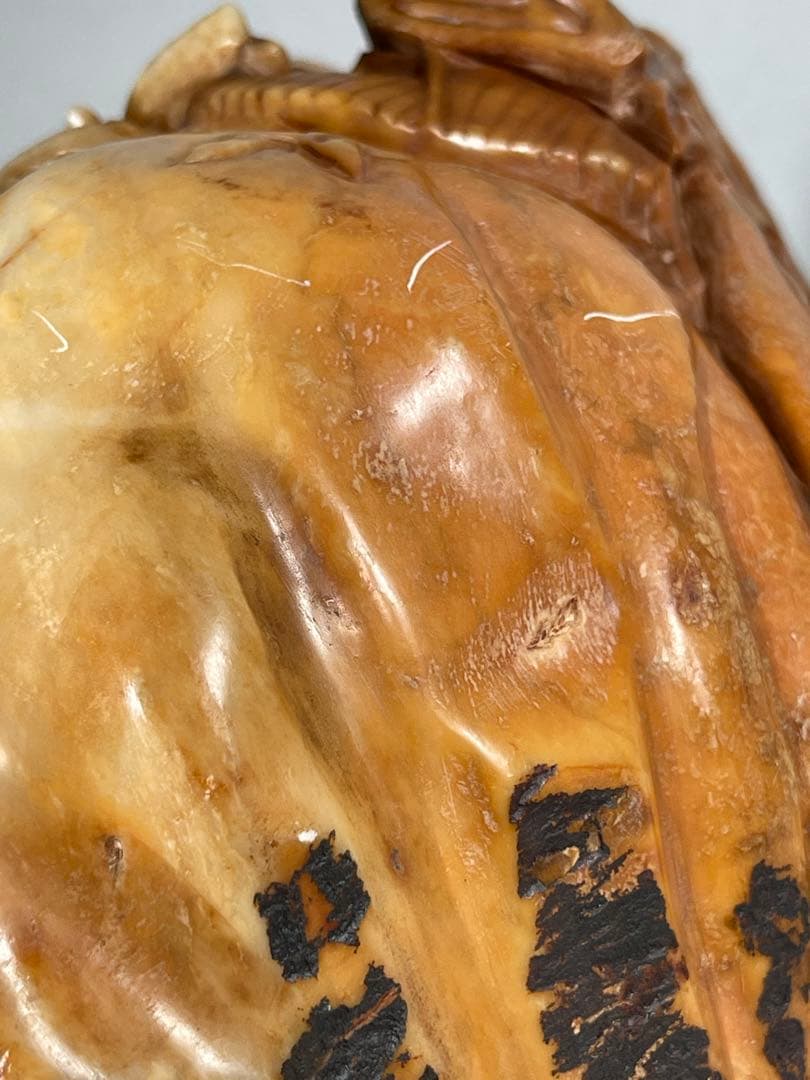 超大寿山石彫 仏教七福神13:6kg 極細工 細密彫刻骨董品天然古玩 仏教美術品