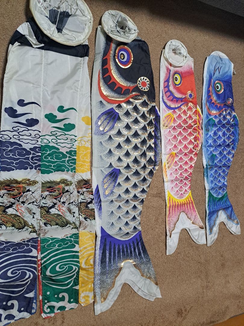 【久月】　鯉のぼり　スタンドセット（おまけつき）