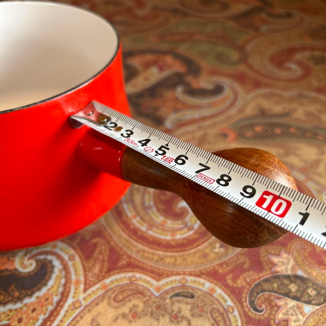 171◆DANSK バターウォーマー　片手深鍋　チリレッド　廃盤品