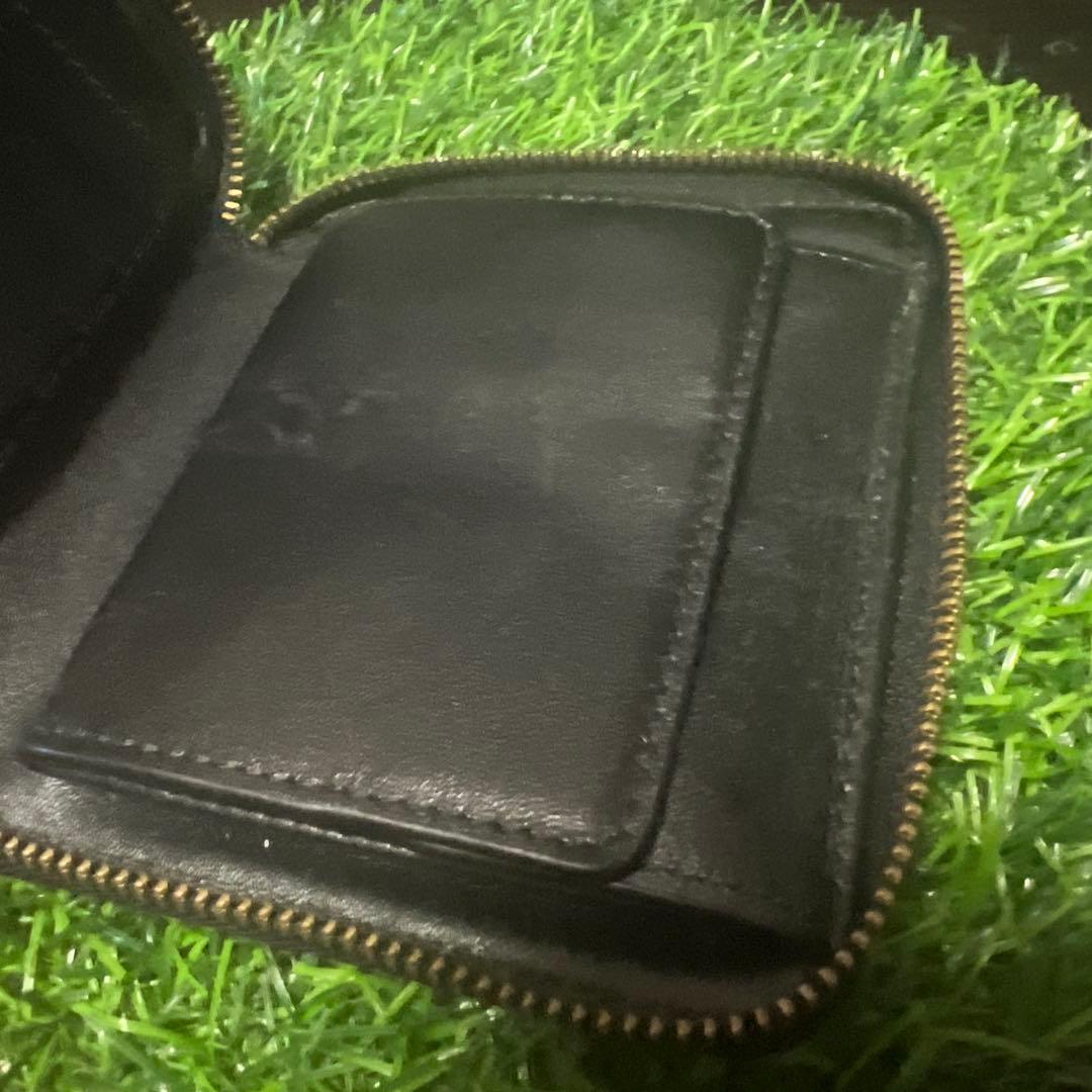 コムデギャルソン　ブラック二つ折り財布　SA2100