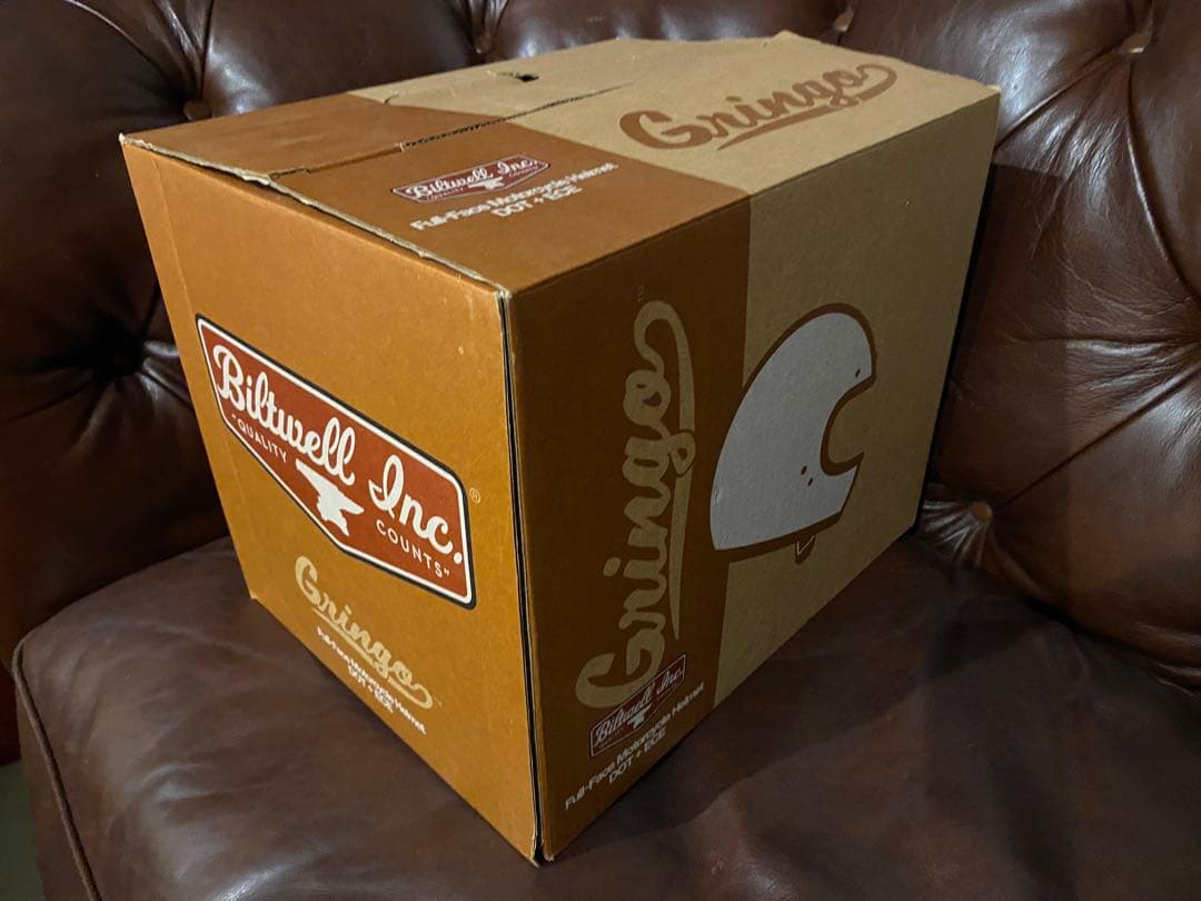 【ほぼ新品】Biltwell GRINGO S XSサイズ　箱付き　フルフェイス