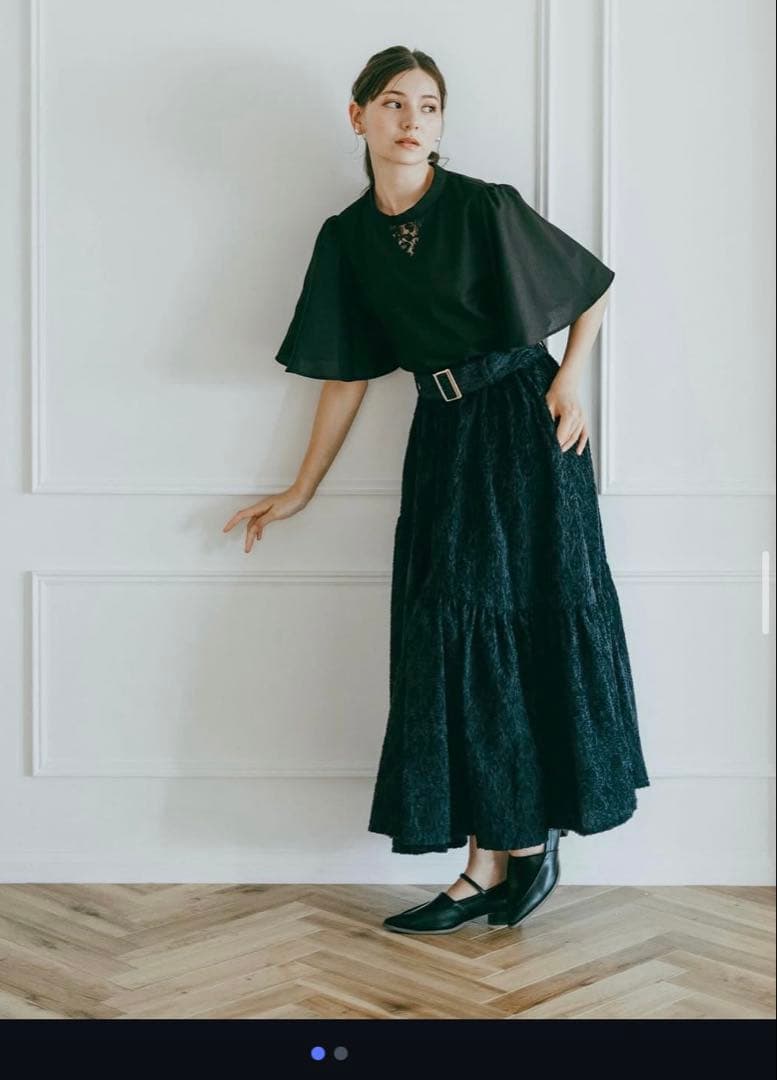 トップス ruimeme stand collar blouse