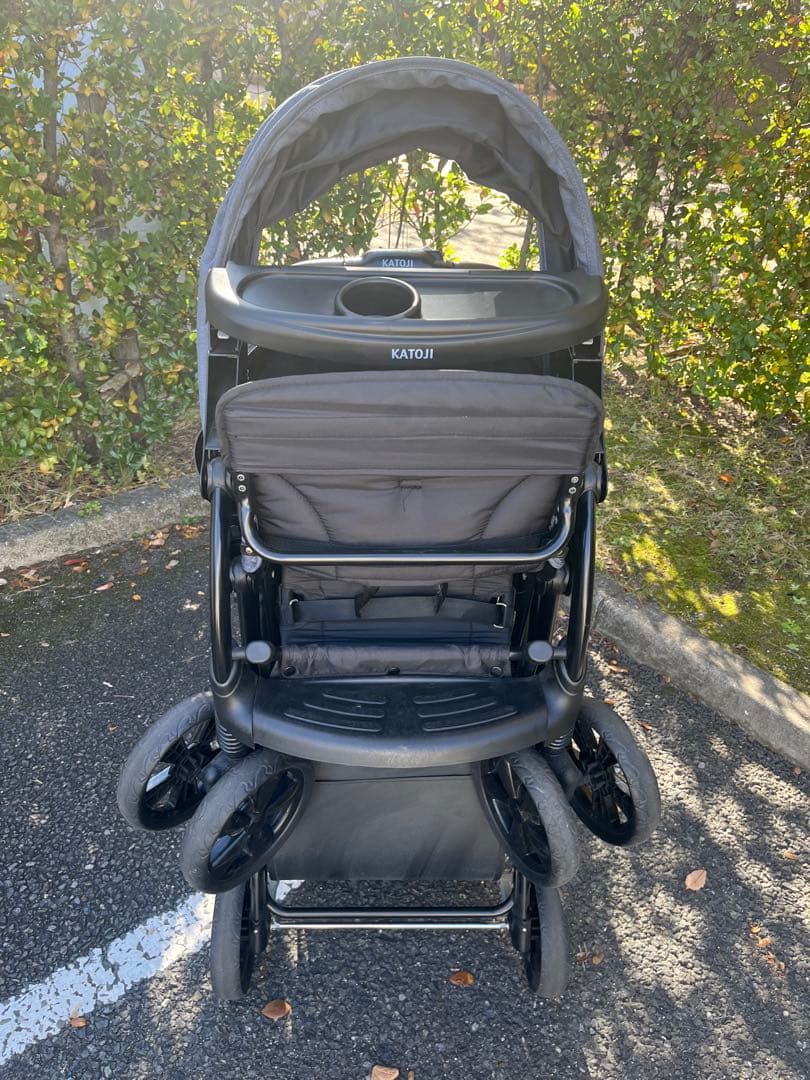 カトージ 2人乗りベビーカー 二人でゴーDX