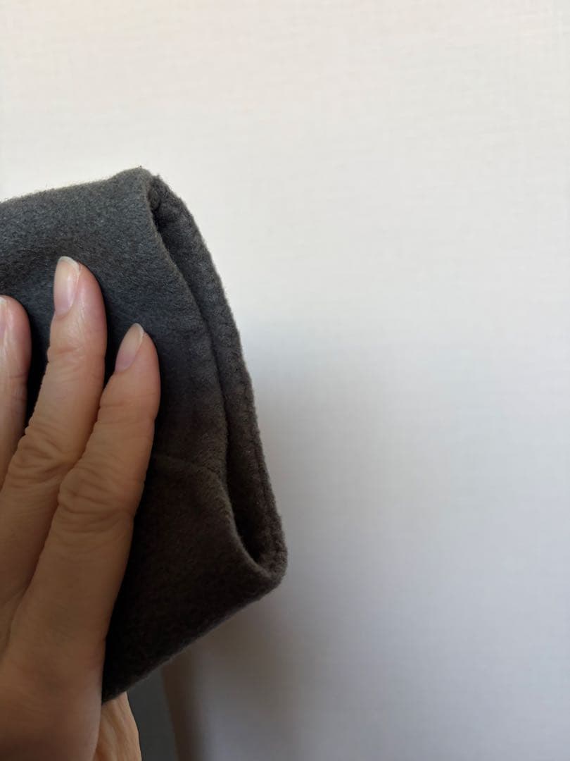 <LOHEN>バックフォルムリバーZIPブルゾンコート グレー