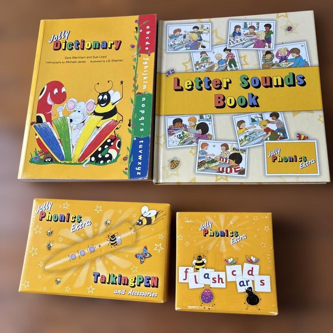 ジョリーフォニックスセット＋Dictionary ＋他3冊