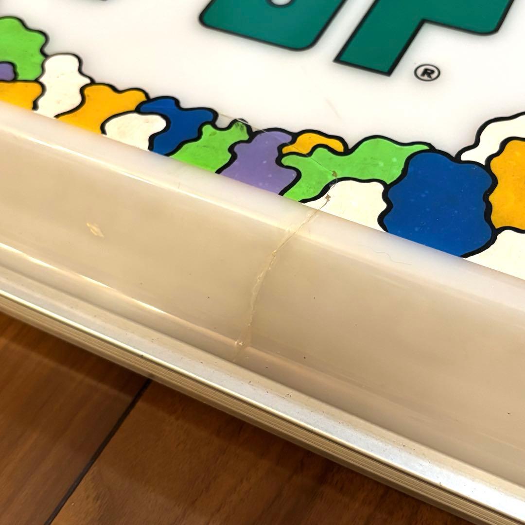 【セブンアップ 7up 】ソーダマシーン ヴィンテージ看板　ピーターマックス