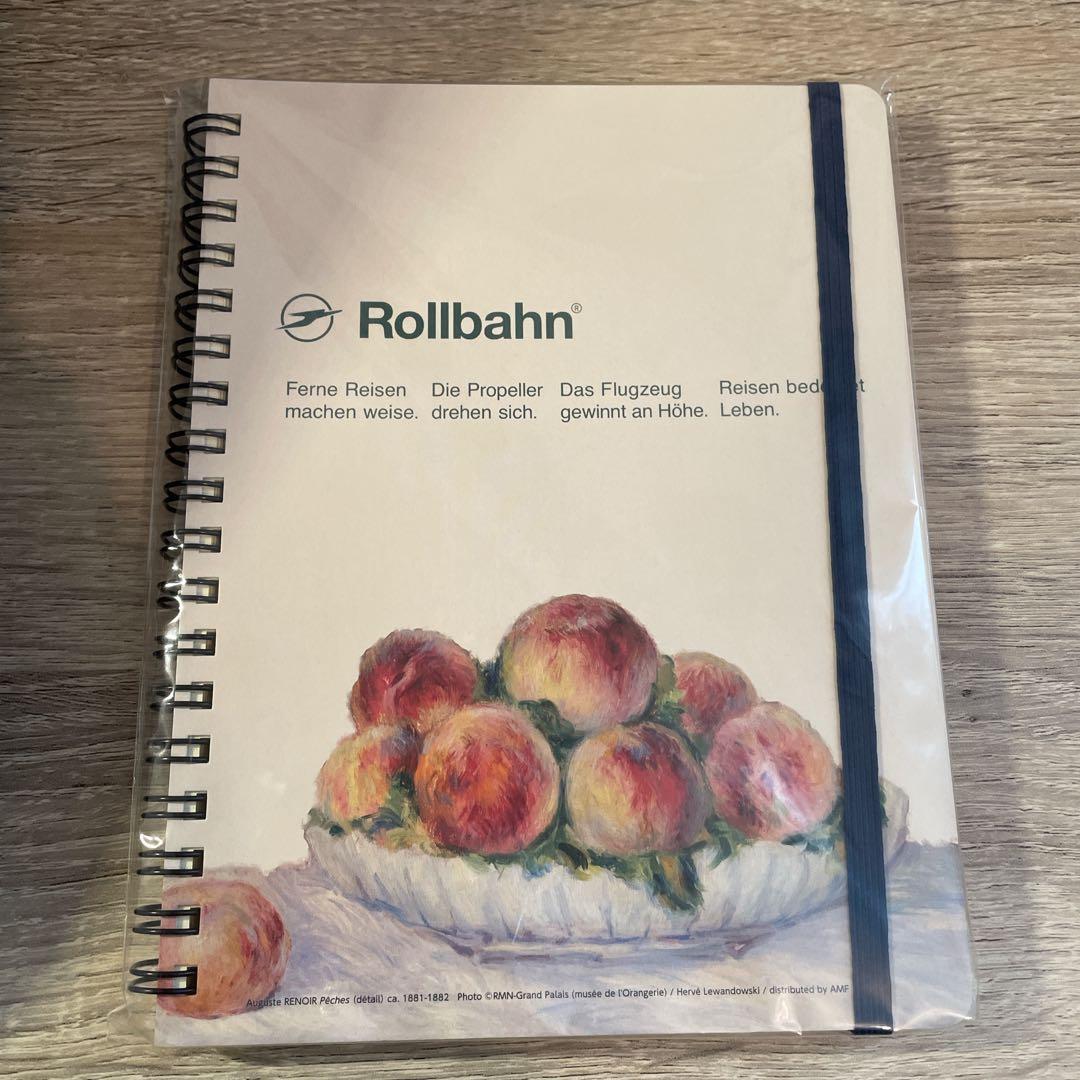 【値下げしました】ルノワール展限定　ロルバーン　ノート　桃