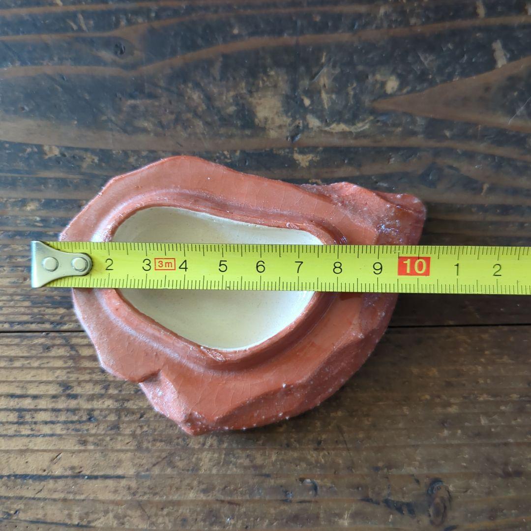 骨董茶道具　京焼　清水焼　醍醐窯　島荷平作　茶懐石　楽焼　赤楽　さざえ蓋物珍味入