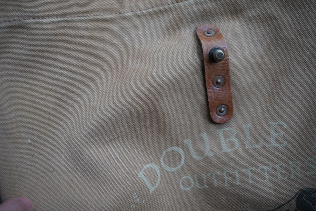 RRL 犬 キャンバス レザー トートバッグ ラルフローレン ビンテージ