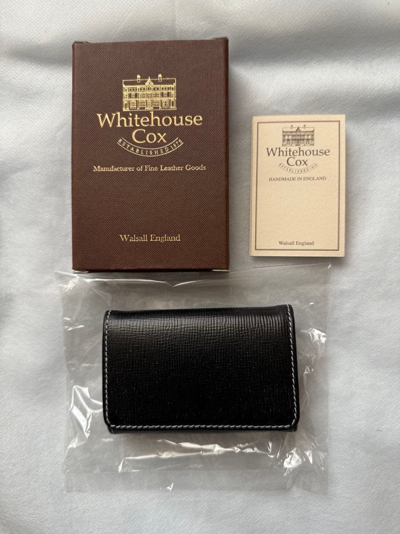 WHITEHOUSE COX ケース ホワイトハウスコックス　ネイビー