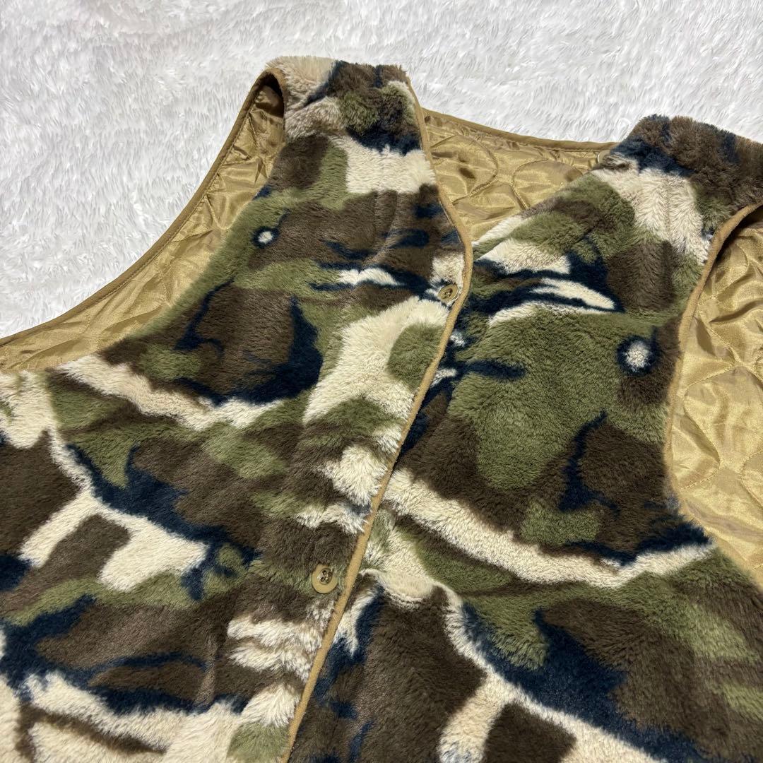 AS KNOW AS olaca 3way デニムコート ボア ライナー ベスト