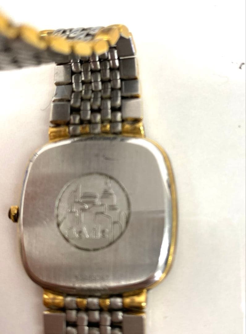 $ 【不動】オメガ デビル Deville スクエア 腕時計 クオーツ