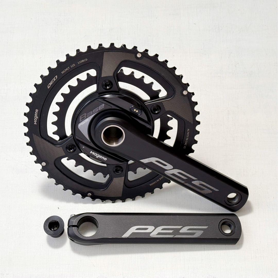 Magene PES-P505 パワーメーター 165mm チェーンリング付