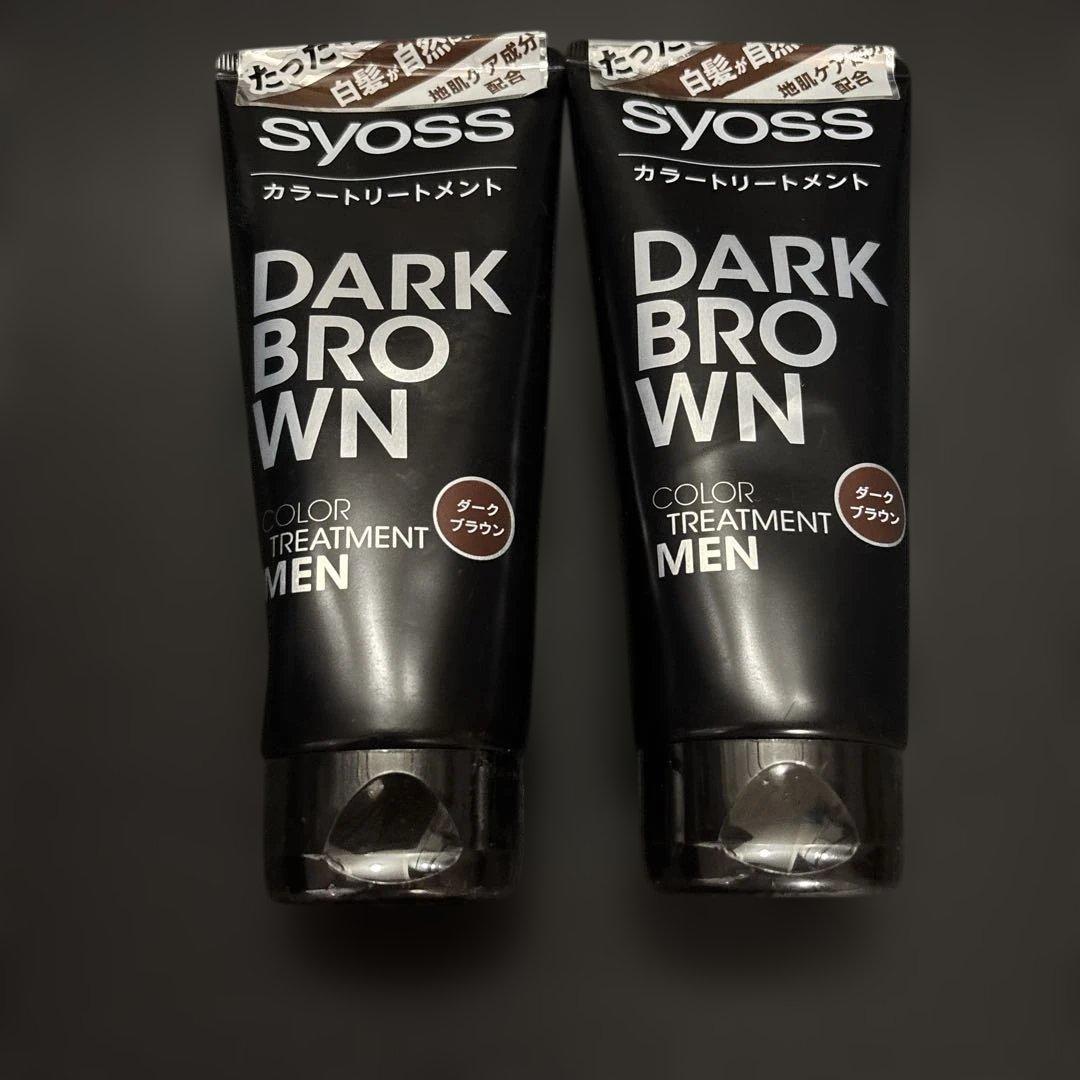 syoss ダークブラウン カラー 16本メロンパン